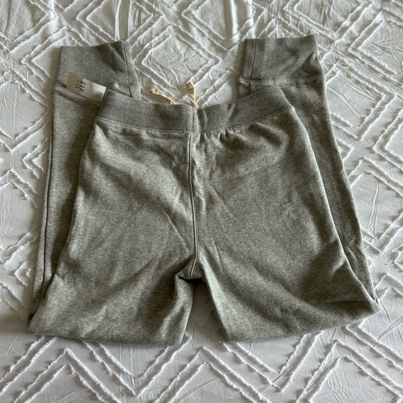 Gap Kids Boys XL Warm Logo Fleece Sweatpants Joggers Heather Gray NWT - Picture 2 of 6